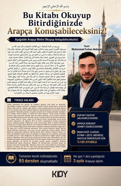Bu Kitabı Okuyup Bitirdiğinizde Arapça Konuşabileceksiniz! - Muhammed Furkan Akdoğan kitap kapağı