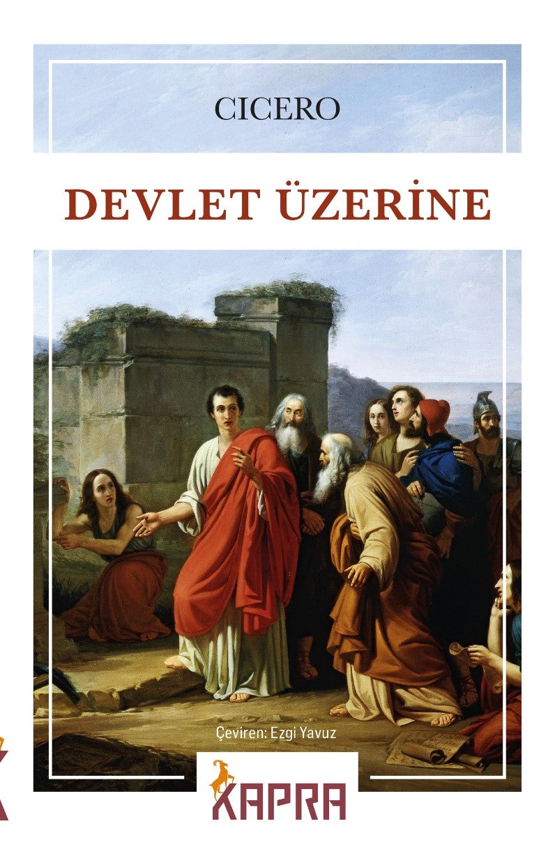 Devlet Üzerine - Cicero kitap kapağı