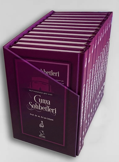 Cuma Sohbetleri Ciltli Kutulu Takım (12 Kitap) - Prof. Dr. Mahmud Esad Coşan kitap kapağı