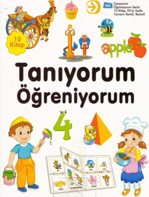 Tanıyorum Öğreniyorum Seti (10 Kitap) - Kolektif kitap kapağı