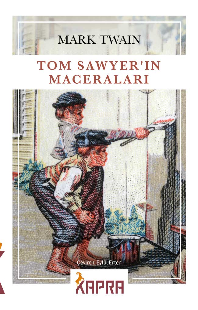 Tom Sawyerın Maceraları - Mark Twain kitap kapağı