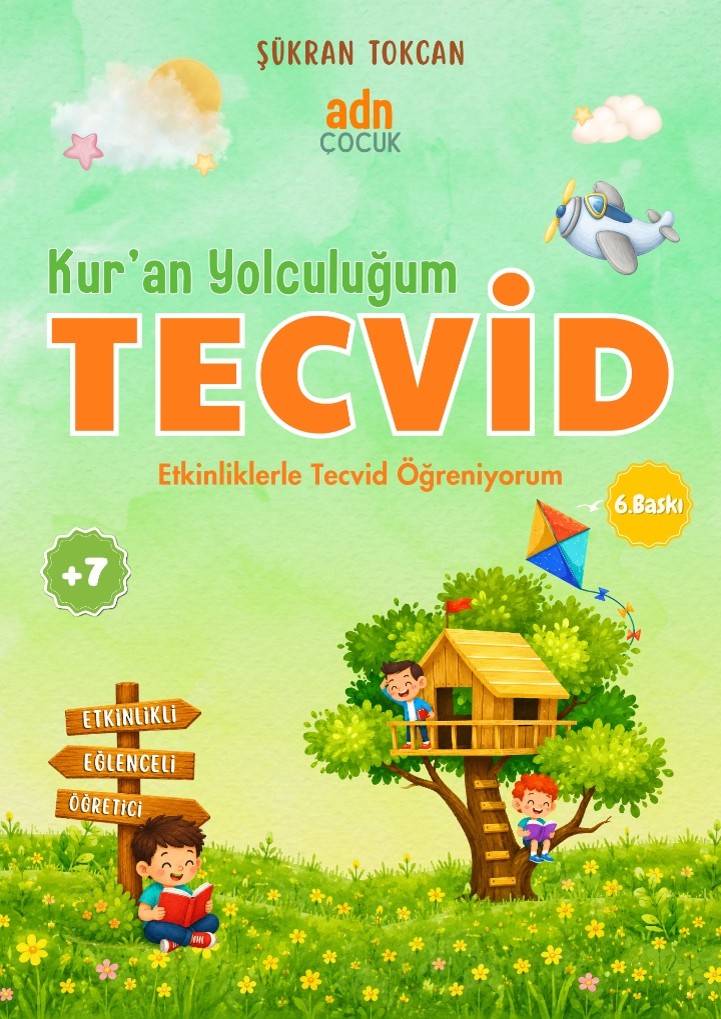 Kur'an Yolculuğum Etkinlikler İle Tecvid - Şükran Tokcan kitap kapağı