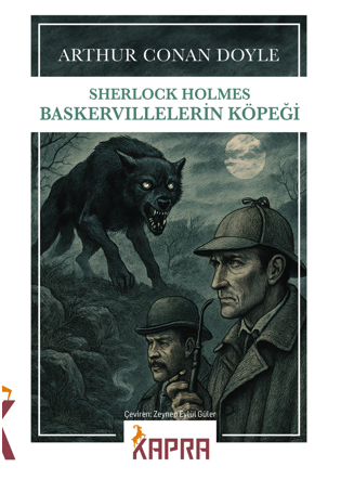 Sherlock Holmes / Baskervillelerin Köpeği - Sir Arthur Conan Doyle kitap kapağı