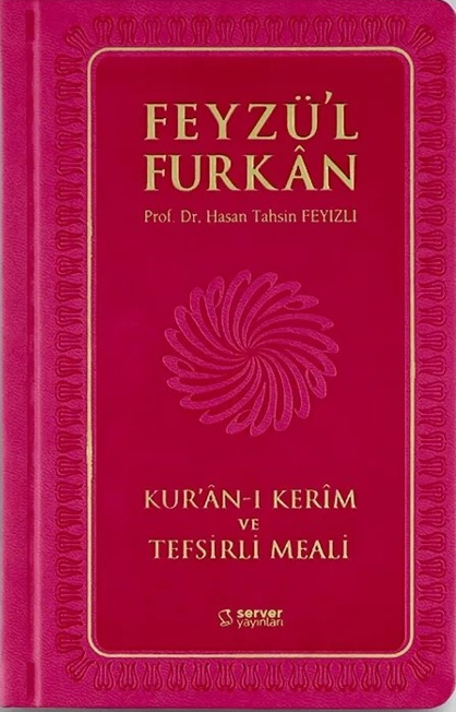 Feyzü'l Furkan Kur'an-ı Kerim ve Tefsirli Meali (Sempatik Cep Boy - Ciltli) Pembe - Hasan Tahsin Feyizli kitap kapağı