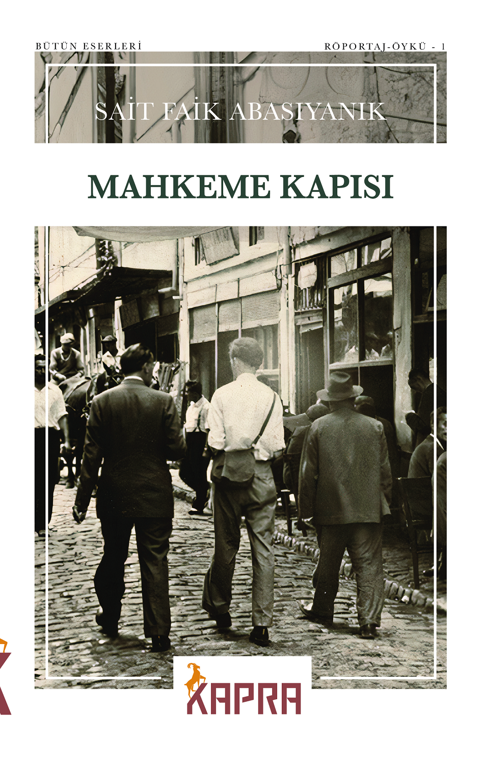Mahkeme Kapısı - Sait Faik Abasıyanık kitap kapağı