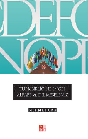 Türk Birliğine Engel Alfabe ve Dil Meselemiz - Mehmet Can kitap kapağı