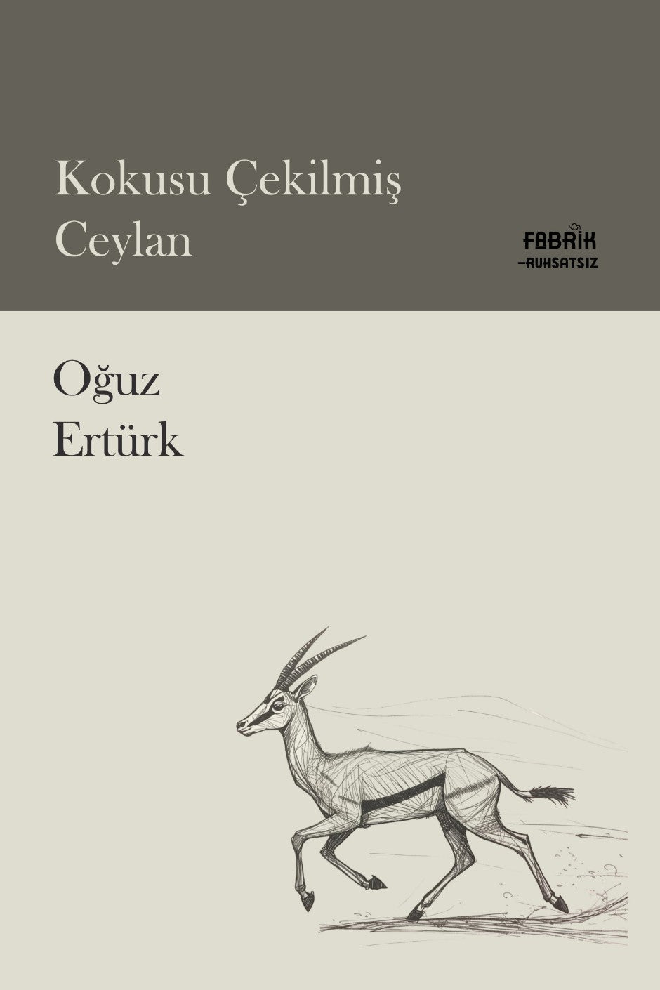 Kokusu Çekilmiş Ceylan - Oğuz Ertürk kitap kapağı