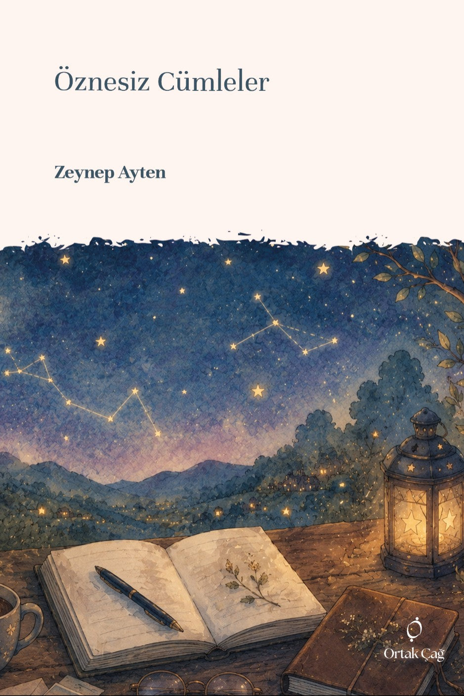 Öznesiz Cümleler - Zeynep Ayten kitap kapağı