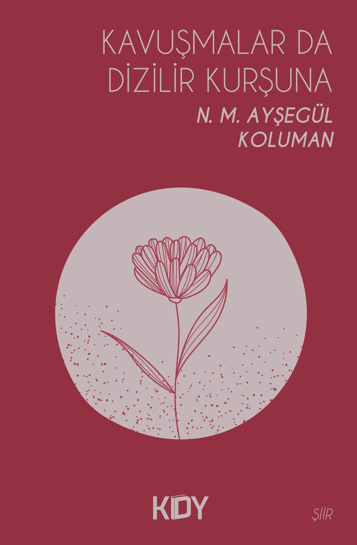 Kavuşmalar Da Dizilir Kurşuna - N. M. Ayşegül Koluman kitap kapağı