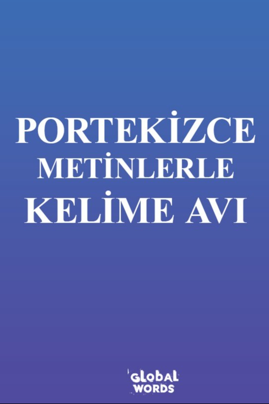 Portekizce Metinlerle Kelime Avı - Kolektif kitap kapağı