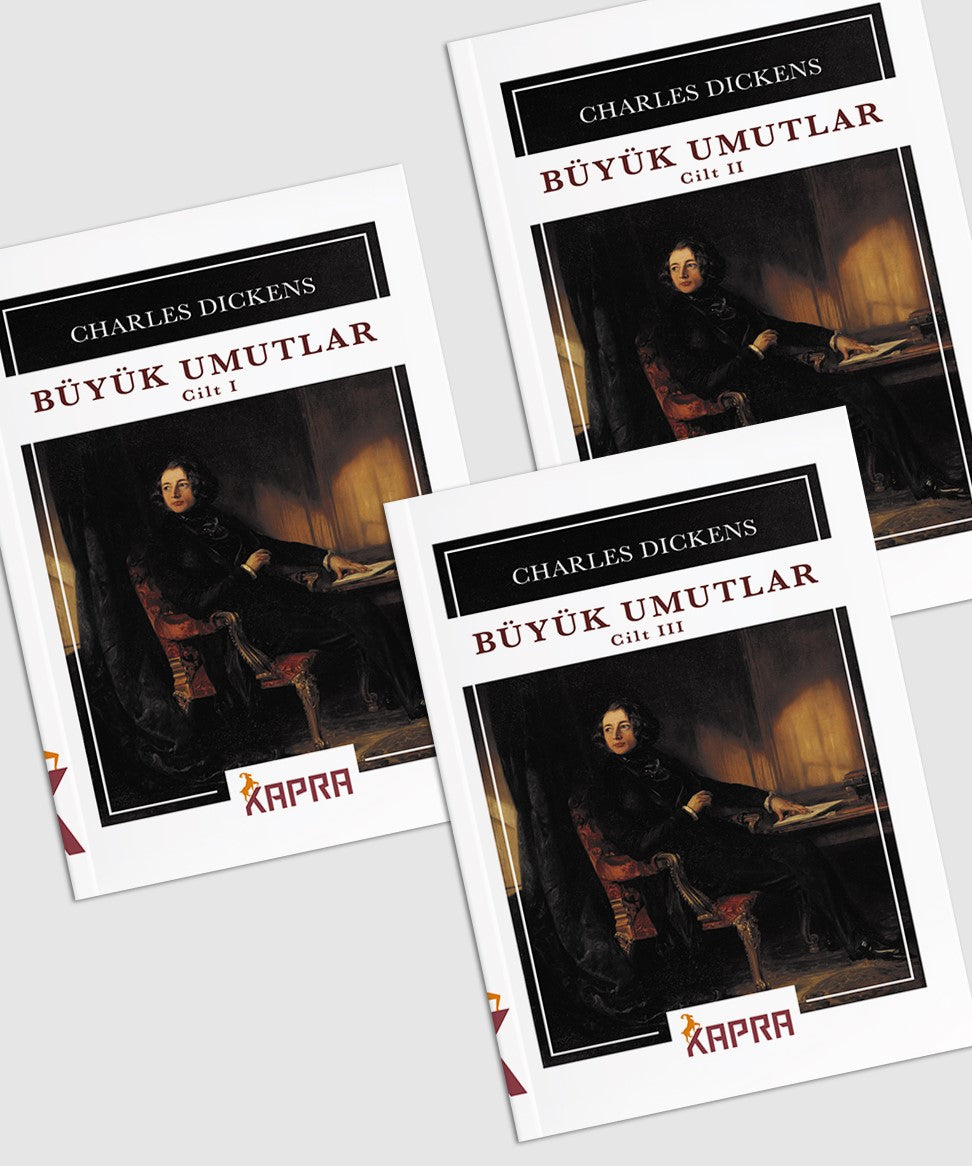 Büyük Umutlar (3 Cilt Takım) - Charles Dickens kitap kapağı
