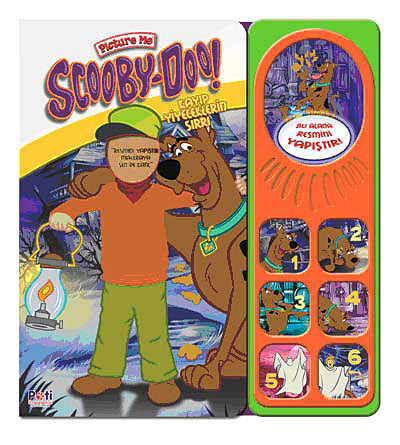 Scooby-Doo Kayıp Yiyeceklerin Sırrı (Sesli Kitap) - Warner Bross kitap kapağı