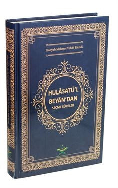 Hulasatü'l-Beyan'dan Seçme Sureler (Ciltli) - Konyalı Mehmed Vehbi kitap kapağı