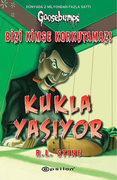 Kukla Yaşıyor - Bizi Kimse Korkutamaz! - R. L. Stine kitap kapağı
