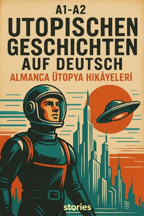 Utopische Geschichten Auf Deutsch A1-A2 Almanca Ütopya Hikayeleri - Kolektif kitap kapağı