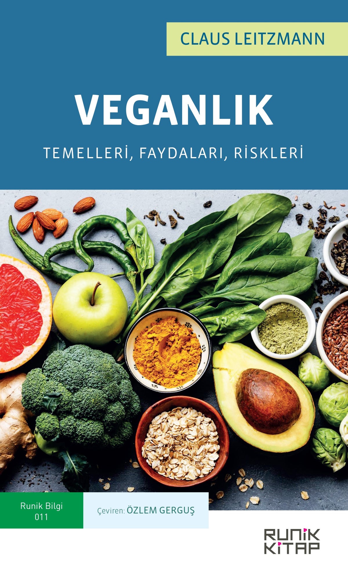 Veganlık Temelleri, Faydaları, Riskleri - Claus Leitzmann kitap kapağı