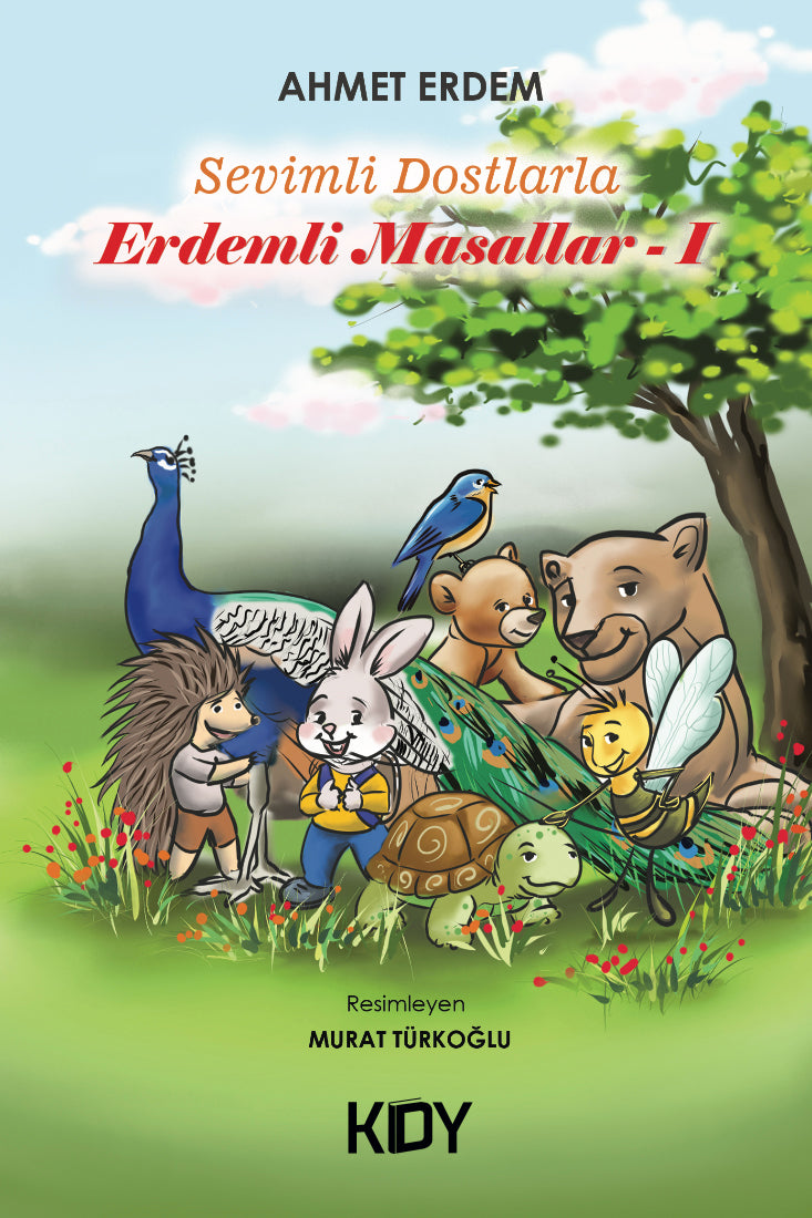 Erdemli Masallar - Ahmet Erdem kitap kapağı