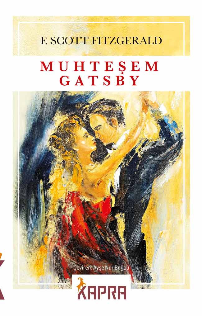 Muhteşem Gatsby - F. Scott Fitzgerald kitap kapağı