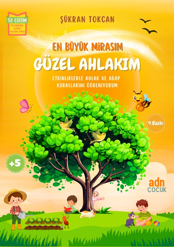En Büyük Mirasım Güzel Ahlakım - Şükran Tokcan kitap kapağı
