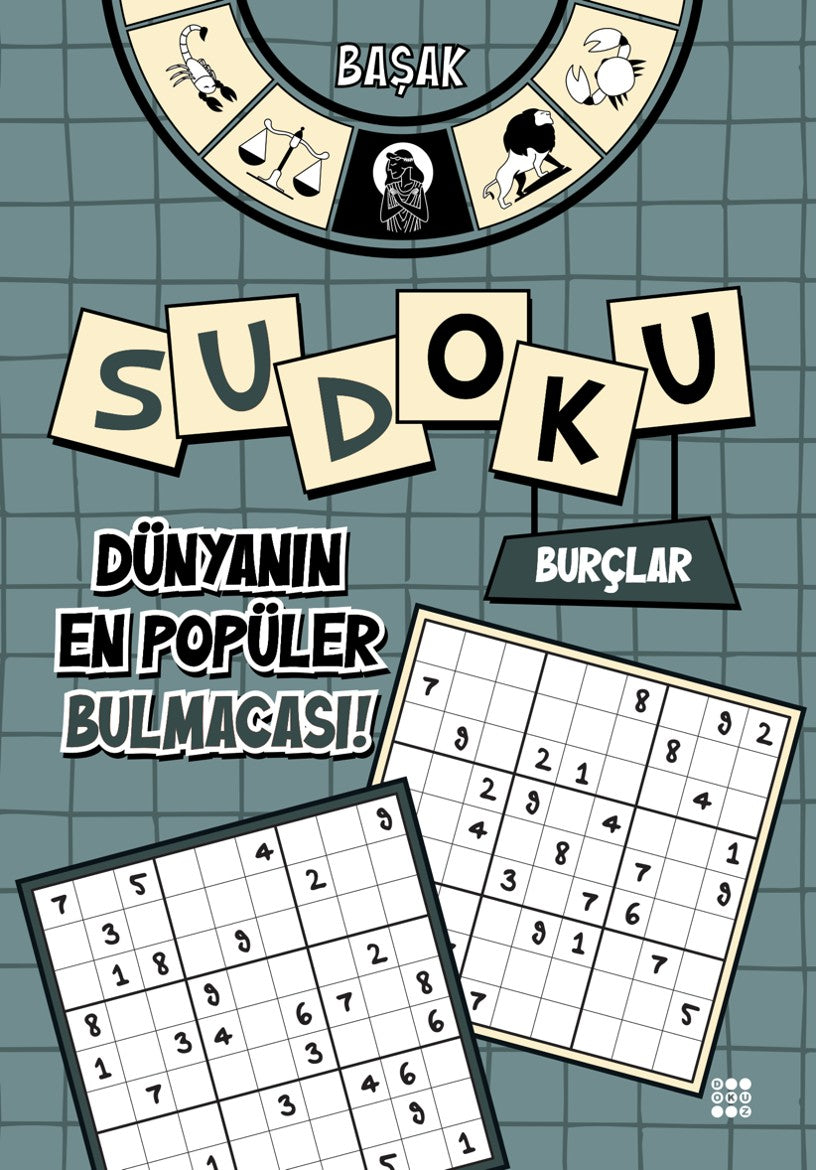 Burçlar Sudoku / Başak (Kalem Hediyeli) - Murat Yalçın kitap kapağı
