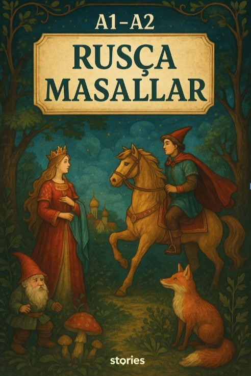 A1-A2 Rusça Masallar - Kolektif kitap kapağı