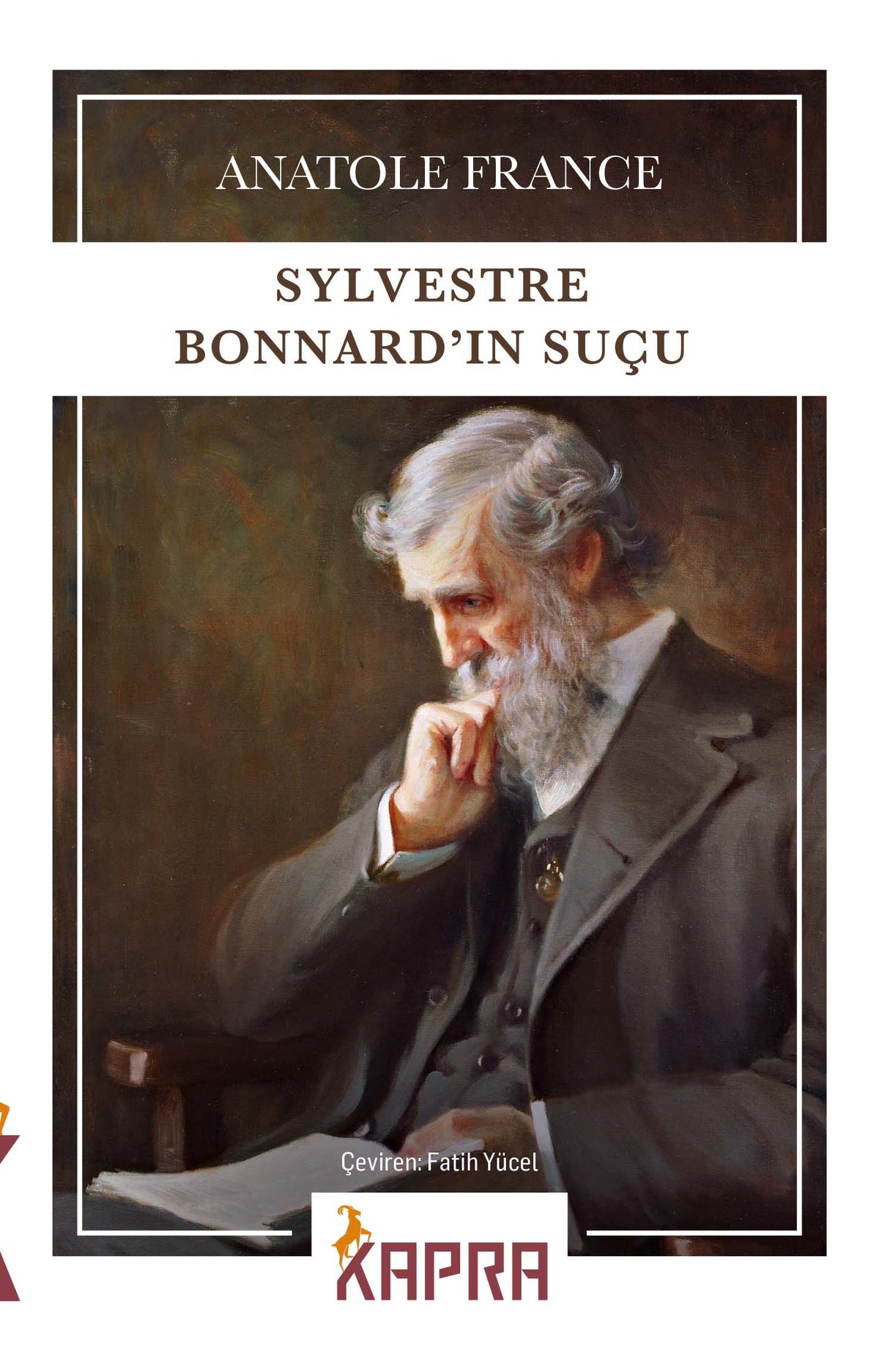 Sylvestre Bonnard'ın Suçu - Anatole France kitap kapağı