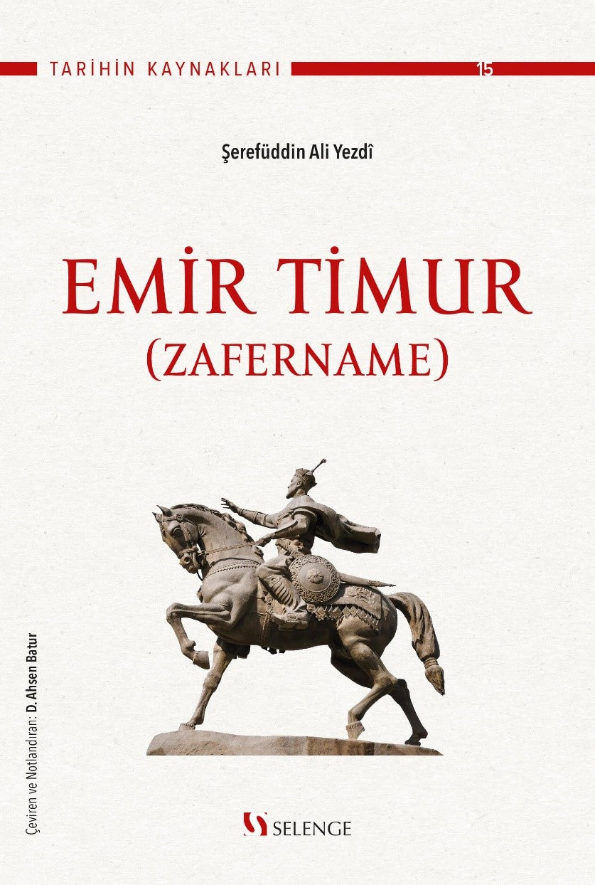 Emir Timur (Zafername) - Şerefüddin Ali Yezdi kitap kapağı