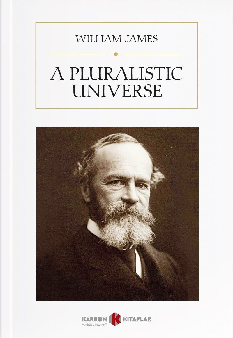 A Pluralistic Universe - William James kitap kapağı