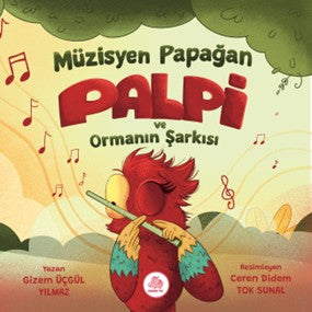Müzisyen Papağan Palpi - Gizem Üçgül Yılmaz kitap kapağı