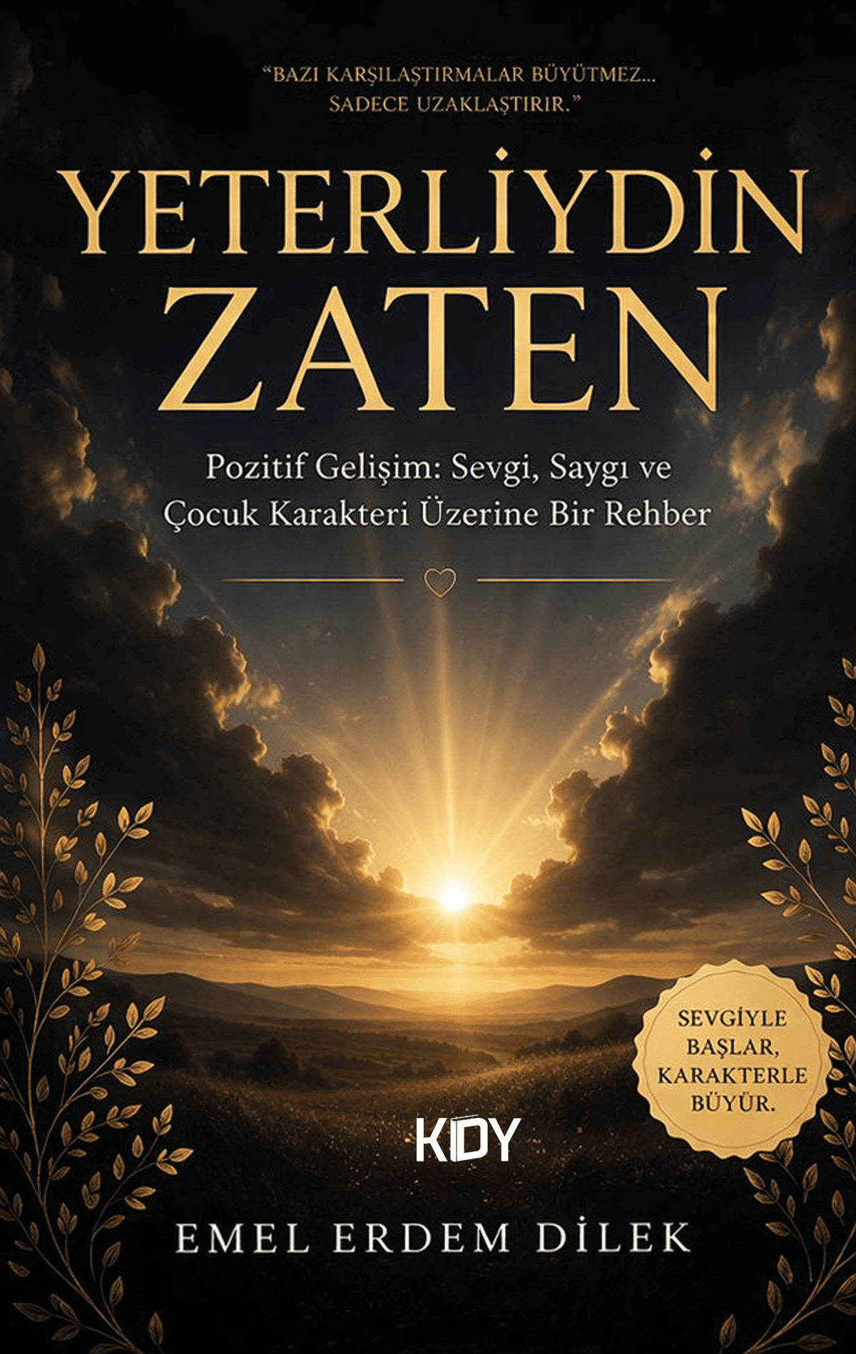 Yeterliydin Zaten - Emel Erdem Dilek kitap kapağı