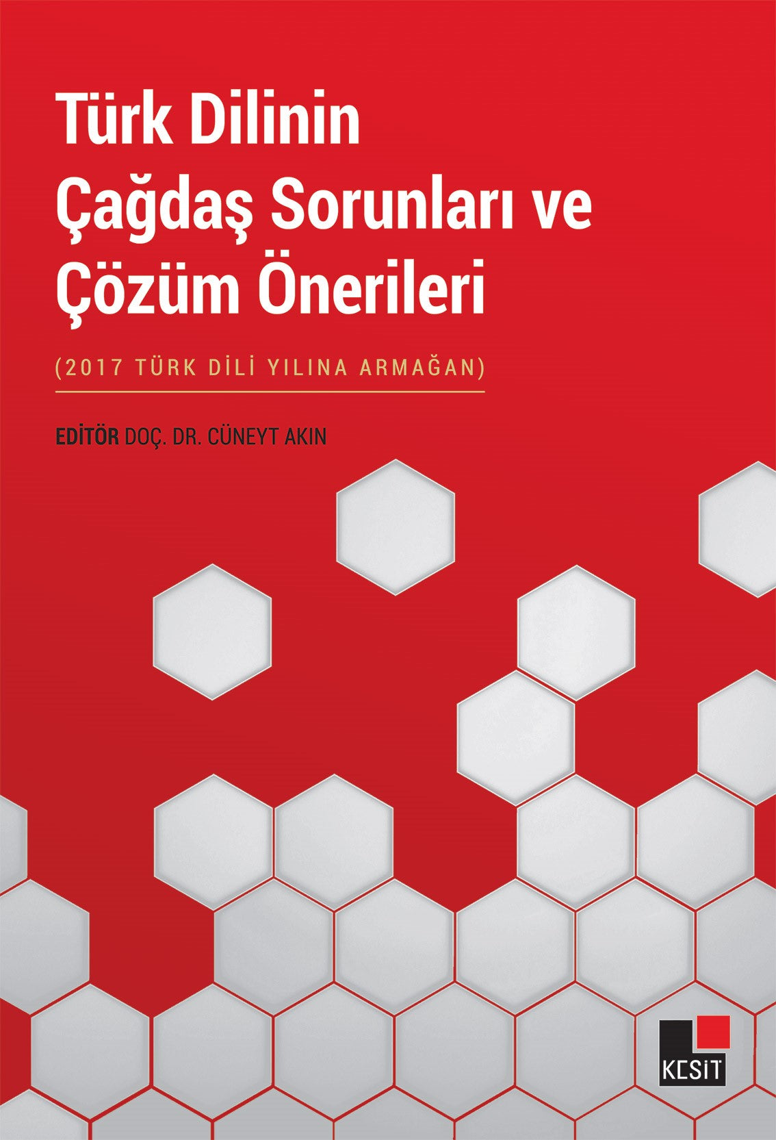 Türk Dilinin Çağdaş Sorunları ve Çözüm Önerileri - Doç. Dr. Cüneyt Akın kitap kapağı