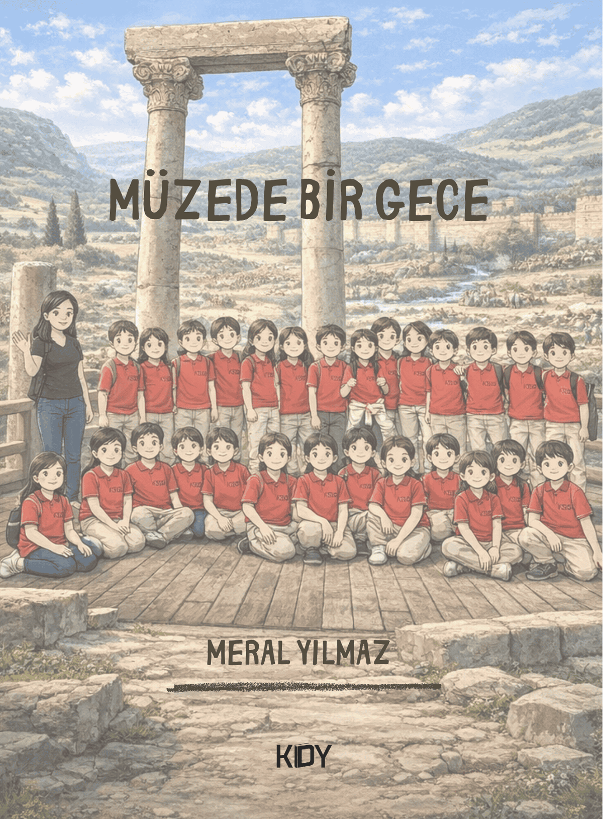 Müzede Bir Gece - Meral Yılmaz kitap kapağı