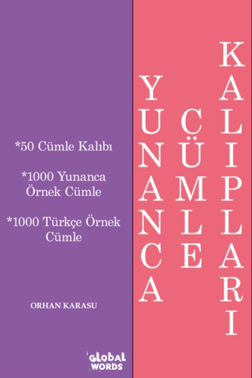 Yunanca Cümle Kalıpları - Orhan Karasu kitap kapağı