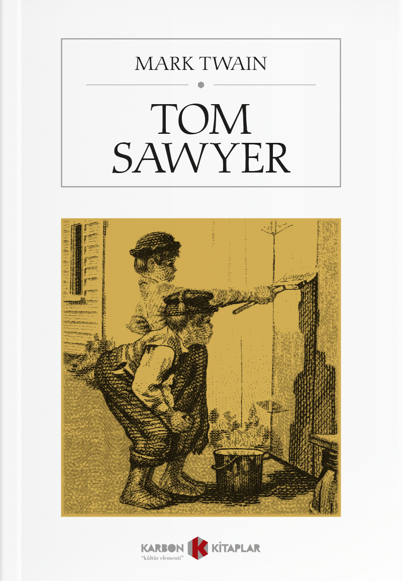 Tom Sawyer (İngilizce) - Mark Twain kitap kapağı