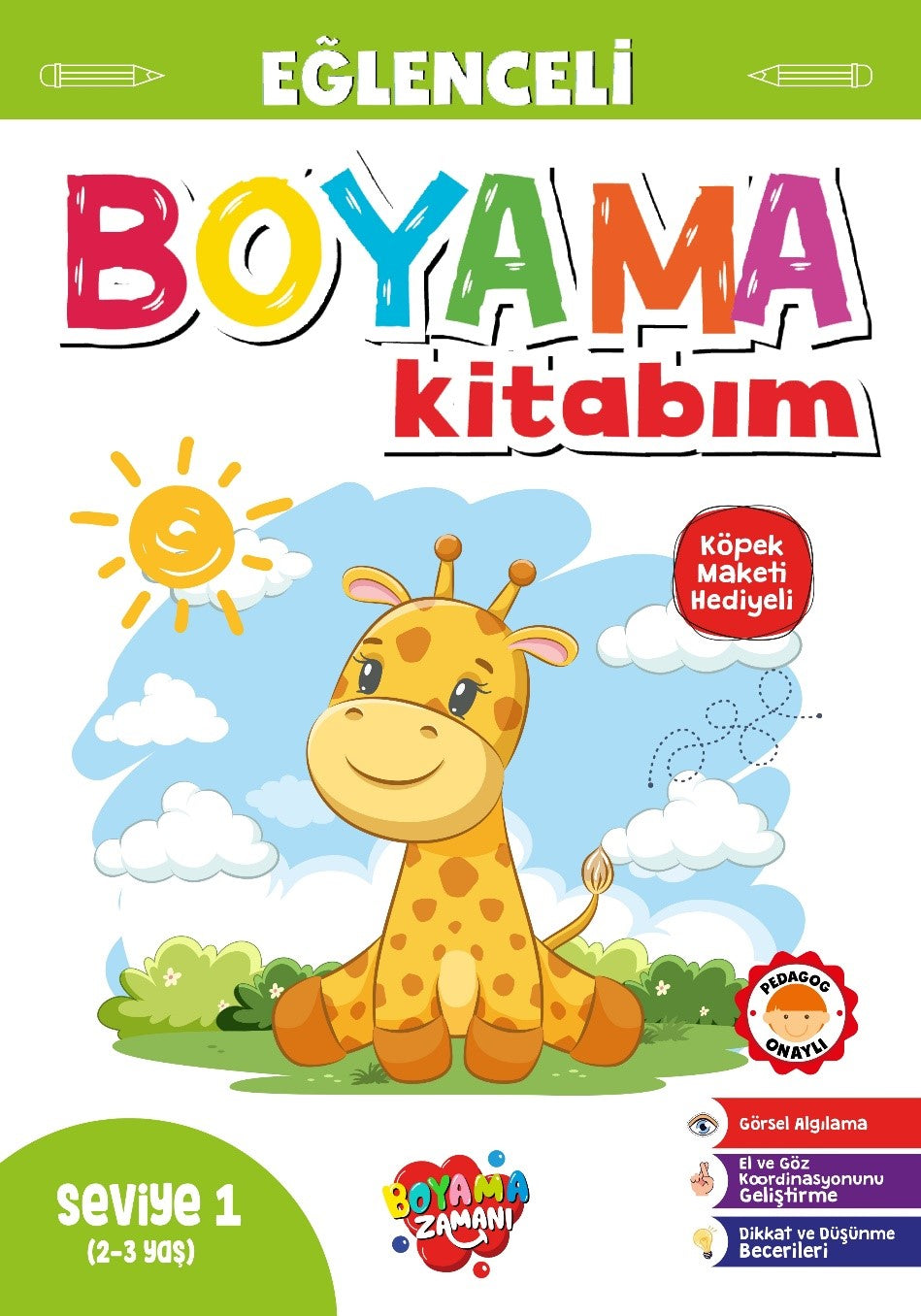 Eğlenceli Boyama Seviye 1 (2-3 Yaş) - Kolektif kitap kapağı