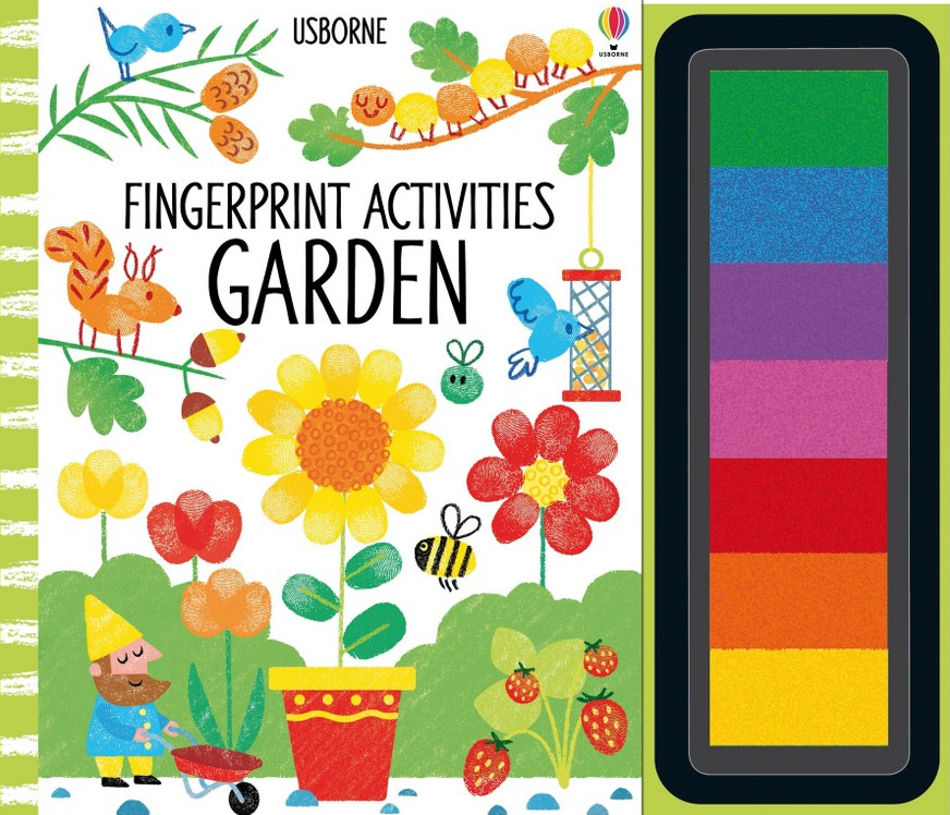 Fingerprint Activities - Garden - Fiona Watt kitap kapağı