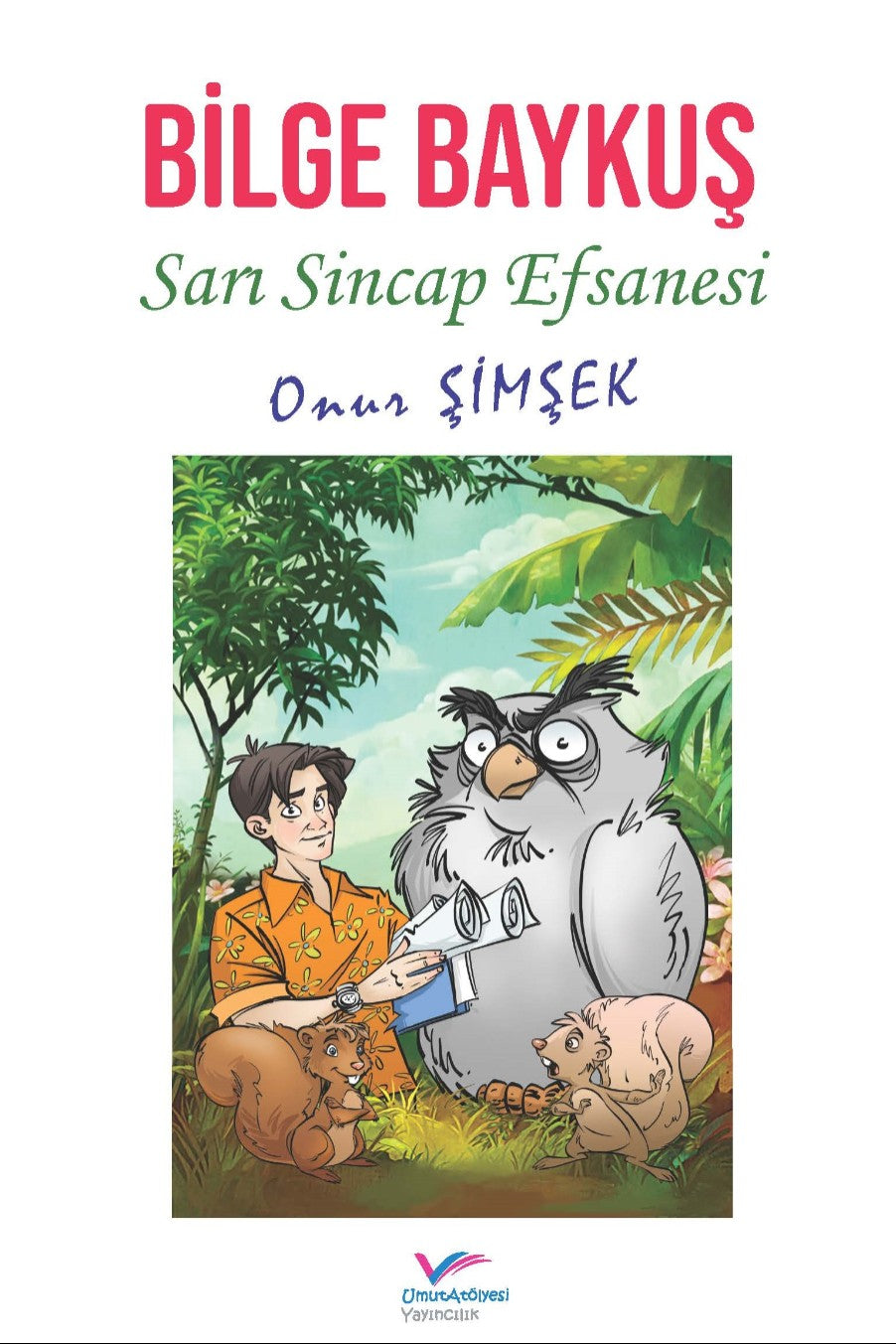 Bilge Baykuş: Sarı Sincap Efsanesi - Onur Şimşek kitap kapağı