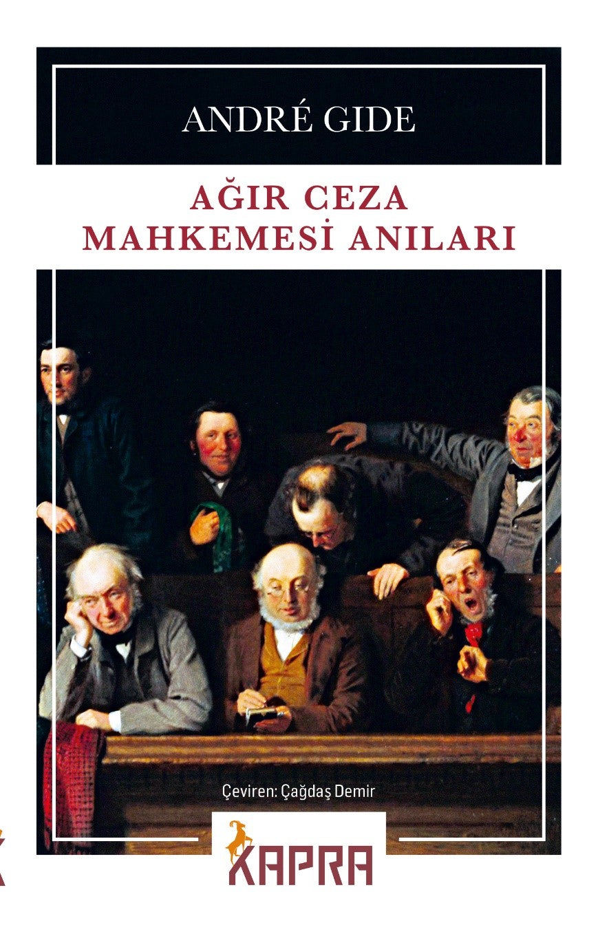 Ağır Ceza Mahkemesi Anıları - Andre Gide kitap kapağı