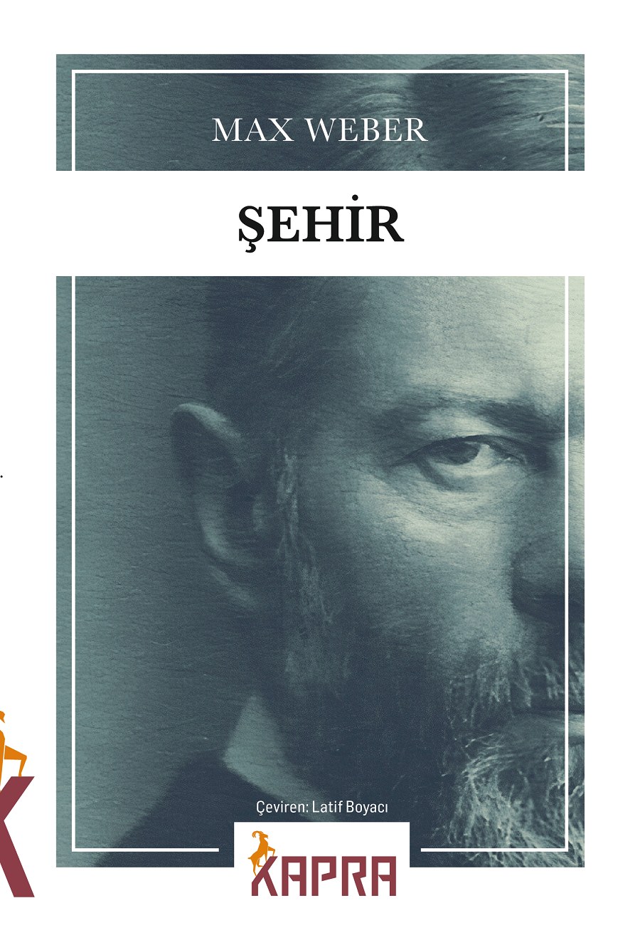 Şehir - Max Weber kitap kapağı