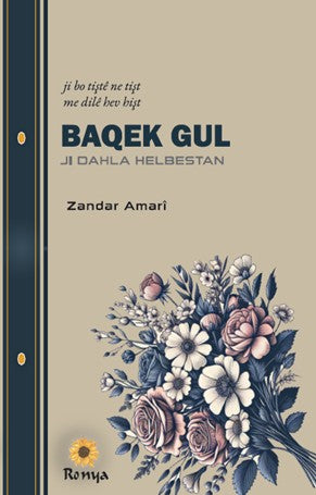 Baqek Gul - Zandar Amarî kitap kapağı