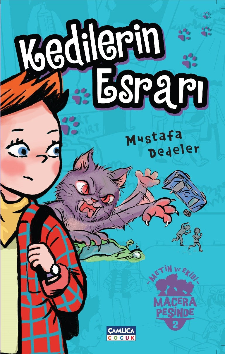 Metin ve Ekibi 2 / Kedilerin Esrarı - Mustafa Dedeler kitap kapağı
