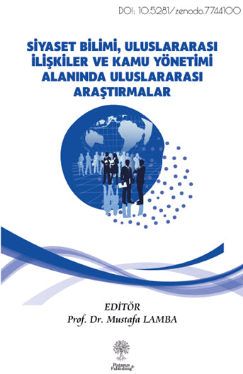 Siyaset Bilimi, Uluslararası İlişkiler ve Kamu Yönetimi Alanında Uluslararası Araştırmalar - Kolektif kitap kapağı
