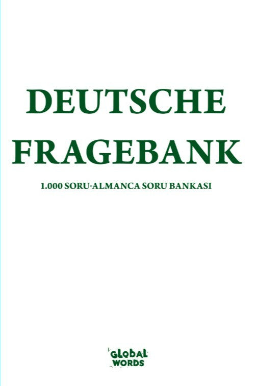 Deutsche Fragebank 1.000 Soru Almanca Soru Bankası - Kolektif kitap kapağı