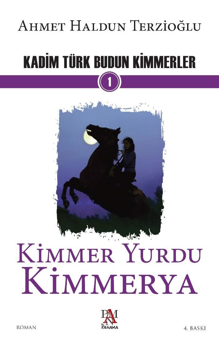 Kadim Türk Budun Kimmerler - Kimmer Yurdu Kimmerya - Ahmet Haldun Terzioğlu kitap kapağı