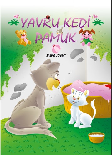 Yavru Kedi Pamuk - Zarife Üspolat kitap kapağı