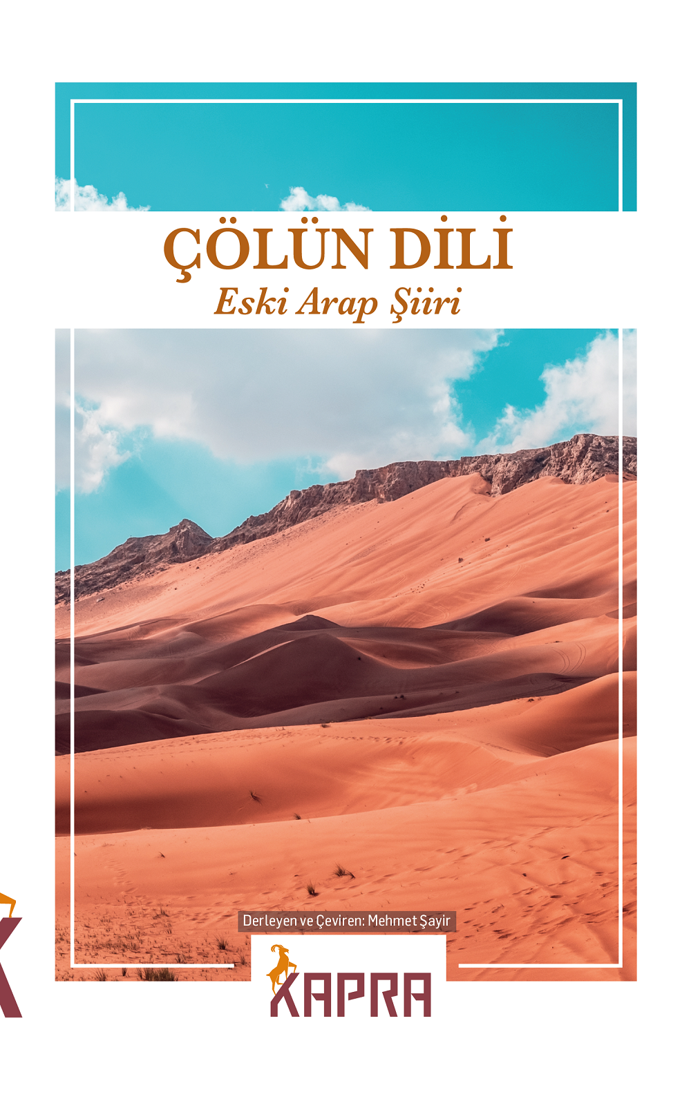 Çölün Dili Eski Arap Şiiri - Anonim kitap kapağı