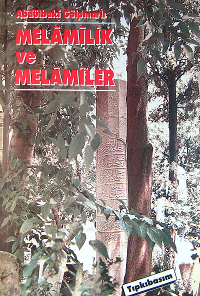Melamilik ve Melamiler /12-G-76 - Abdülbaki Gölpınarlı kitap kapağı