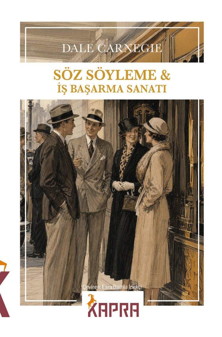 Söz Söyleme İş Başarma Sanatı - Dale Carnegie kitap kapağı