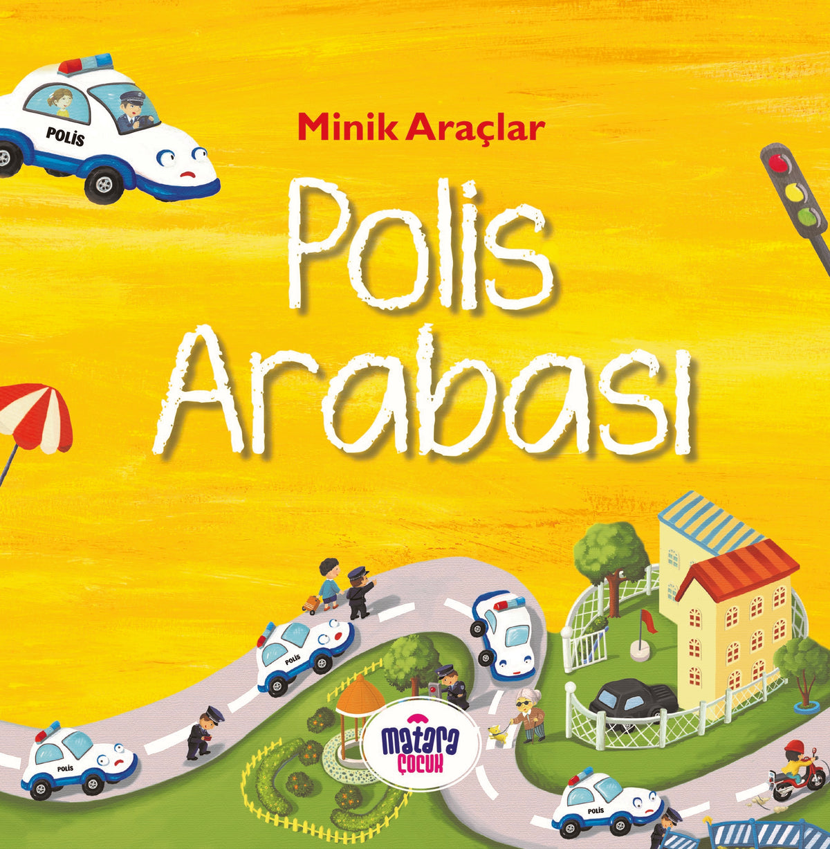 Minik Araçlar - Polis Arabası - Kolektif kitap kapağı