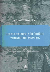 Harflerinde Yürüdüm Zamanımı Ekerek - Ahmet Şahavi kitap kapağı